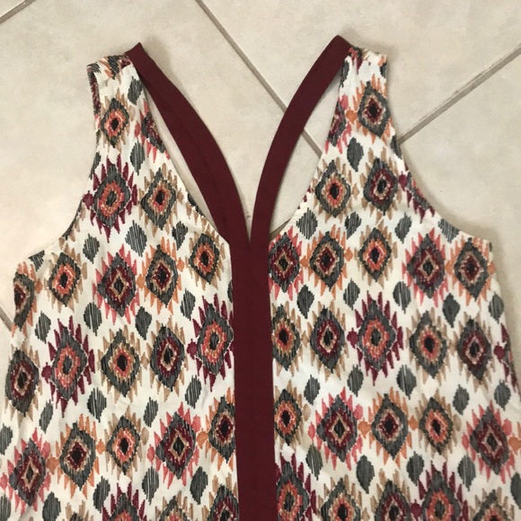 THML Tops - Aztec southwestern print boho tank